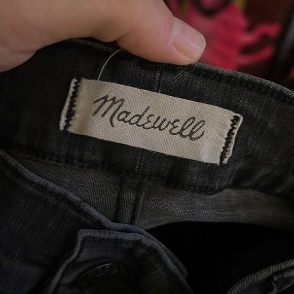 Madewell Petite 9" Mid-Rise Skinny Jeans in Black Sea 35P - Picture 8 of 8